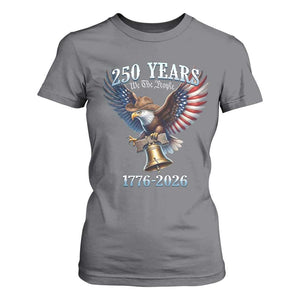 American Rodeo 250th Anniversary T Shirt For Women Western Cowboy Eagle Patriotic 4th of July TS14 Charcoal Print Your Wear