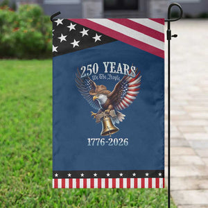 American Rodeo 250th Anniversary Patriotic Garden Flag Western Cowboy Eagle Patriotic 4th of July TS14 Classic Blue Black Print Your Wear