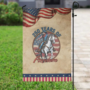 250th Anniversary USA Patriotic Garden Flag American Flag Cowboy Rodeo 4th of July TS14 Vintage Rustic Tan Navy Print Your Wear