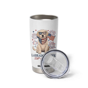 250th Anniversary USA Tumbler Cup Labrador Retriever American Flag 4th of July TS14 Print Your Wear