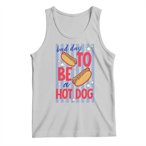 Bad Day To Be A Hot Dog Tank Top 4th of July Summer Beach TS14 Ash Print Your Wear