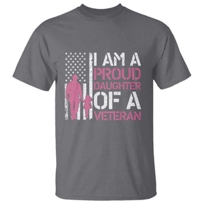 Proud Daughter Veteran Nothing Scares T Shirt Patriotic Military Family Support