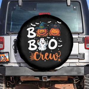Boo Boo Crew Nurse Ghost Halloween Spare Tire Cover TS14 No hole Black Print Your Wear