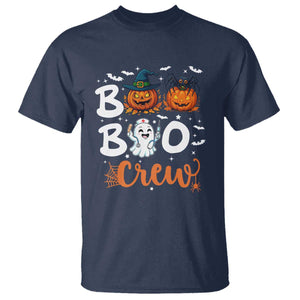 Boo Boo Crew Nurse Ghost Halloween T Shirt TS14 Navy Print Your Wear