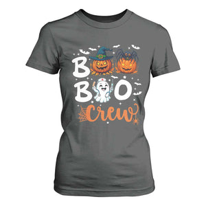 Boo Boo Crew Nurse Ghost Halloween T Shirt For Women TS14 Dark Heather Print Your Wear