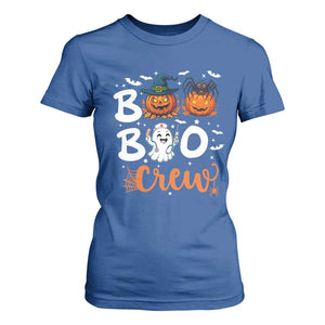 Boo Boo Crew Nurse Ghost Halloween T Shirt For Women TS14 Royal Blue Print Your Wear