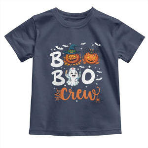 Boo Boo Crew Nurse Ghost Halloween Toddler T Shirt TS14 Navy Print Your Wear