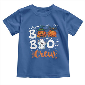 Boo Boo Crew Nurse Ghost Halloween Toddler T Shirt TS14 Royal Blue Print Your Wear