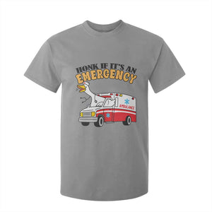 Registered Goose Nurse T Shirt For Kid Honk If It Is An Emergency TS14 Sport Gray Print Your Wear