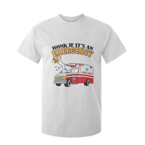 Registered Goose Nurse T Shirt For Kid Honk If It Is An Emergency TS14 White Print Your Wear
