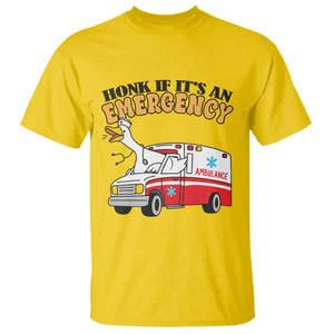 Registered Goose Nurse T Shirt Honk If It Is An Emergency TS14 Daisy Print Your Wear