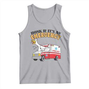 Registered Goose Nurse Tank Top Honk If It Is An Emergency TS14 Athletic Heather Print Your Wear