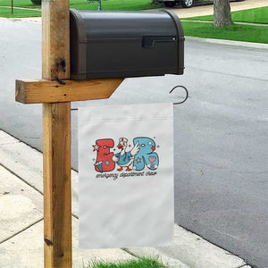 ER Nurse Silly Goose Garden Flag Funny Emergency Department TS14 Print Your Wear