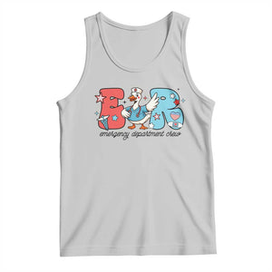 ER Nurse Silly Goose Tank Top Funny Emergency Department TS14 Ash Print Your Wear