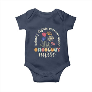 Funny Oncology Nurse Baby Onesie Squad Oncology Medical Assistant TS14 Navy Print Your Wear