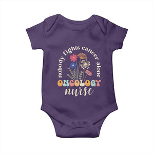 Funny Oncology Nurse Baby Onesie Squad Oncology Medical Assistant TS14 Purple Print Your Wear