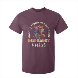 Funny Oncology Nurse T Shirt For Kid Squad Oncology Medical Assistant TS14 Maroon Print Your Wear
