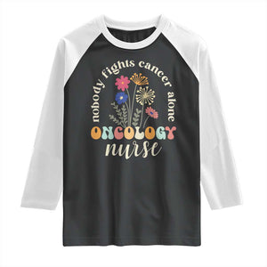 Funny Oncology Nurse Raglan Shirt Squad Oncology Medical Assistant TS14 Black White Print Your Wear
