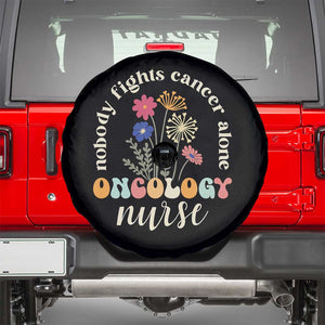 Funny Oncology Nurse Spare Tire Cover Squad Oncology Medical Assistant TS14 Black Print Your Wear