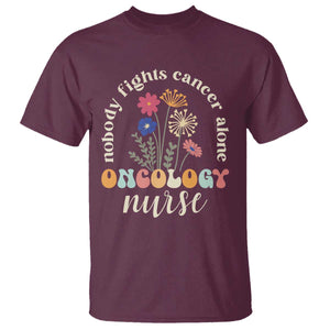 Funny Oncology Nurse T Shirt Squad Oncology Medical Assistant TS14 Maroon Print Your Wear