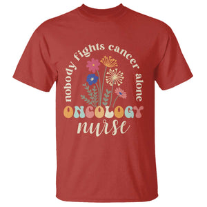Funny Oncology Nurse T Shirt Squad Oncology Medical Assistant TS14 Red Print Your Wear