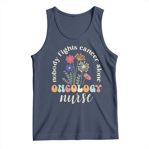 Funny Oncology Nurse Tank Top Squad Oncology Medical Assistant TS14 Navy Print Your Wear