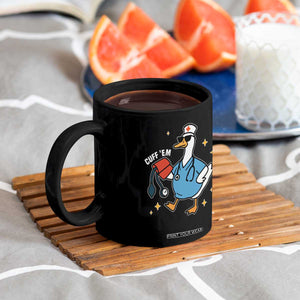 Cuff 'Em ER Nurse Coffee Mug Funny Silly Goose Meme TS14 Print Your Wear