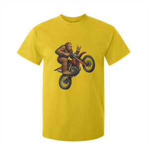 Bigfoot Dirt Bike T Shirt For Kid Motocross Sasquatch Rock On Hand TS14 Daisy Print Your Wear