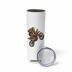Bigfoot Dirt Bike Skinny Tumbler Motocross Sasquatch Rock On Hand TS14 Print Your Wear