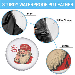 67 Six Seven Christmas Spare Tire Cover Santa MAGA Hat Xmas TS14 Print Your Wear