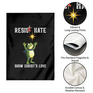Resist Frog Garden Flag Christian HIV Awareness Red Ribbon TS14 Print Your Wear
