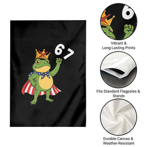 Resist Frog Garden Flag Super American 67 Six Seven Meme TS14 Print Your Wear