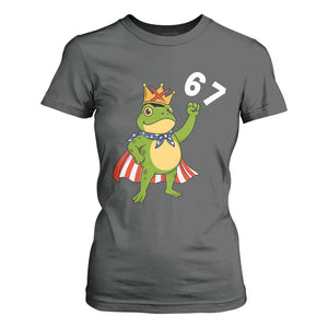 Resist Frog T Shirt For Women Super American 67 Six Seven Meme TS14 Dark Heather Print Your Wear
