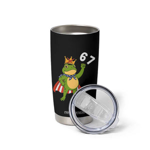 Resist Frog Tumbler Cup Super American 67 Six Seven Meme TS14 Print Your Wear