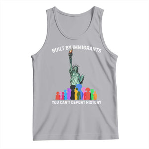 Immigrant Rights Tank Top Built by Immigrants You Can Not Deport History TS14 Athletic Heather Print Your Wear