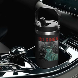 No Kings Flip Straw Tumbler Statue of Liberty Selfie Freedom TS14 Print Your Wear