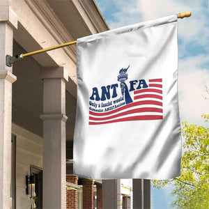 Antifa Fascism Patriotic Garden Flag Antifascist Statue of Liberty TS14 Print Your Wear