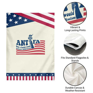 Antifa Fascism Patriotic Garden Flag Antifascist Statue of Liberty TS14 Print Your Wear