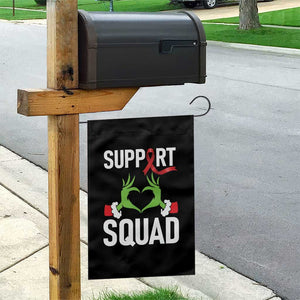 Red Ribbon AIDS Awareness Garden Flag Elf Hand Christmas HIV Support TS14 Print Your Wear