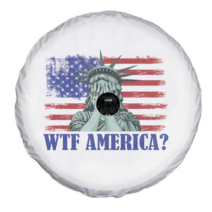 Funny American Spare Tire Cover Statue of Liberty WTF USA Freedom Satire TS14 Print Your Wear