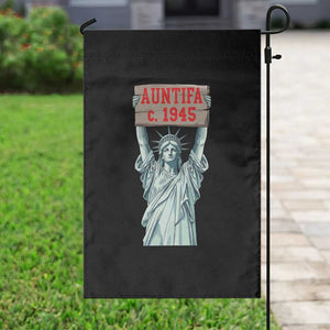 Antifa Fascism Garden Flag Statue of Liberty Anti Fascism Patriotic TS14 Print Your Wear