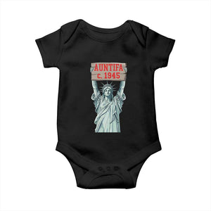 Antifa Fascism Baby Onesie Statue of Liberty Anti Fascism Patriotic TS14 Black Print Your Wear