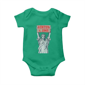 Antifa Fascism Baby Onesie Statue of Liberty Anti Fascism Patriotic TS14 Irish Green Print Your Wear