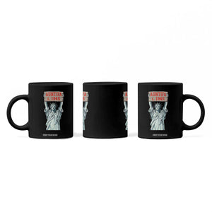Antifa Fascism Coffee Mug Statue of Liberty Anti Fascism Patriotic TS14 Print Your Wear
