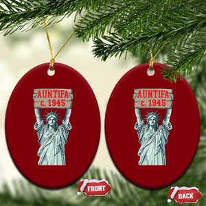 Antifa Fascism Ceramic Ornament Statue of Liberty Anti Fascism Patriotic TS14 Print Your Wear