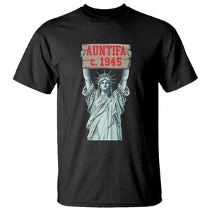 Antifa Fascism T Shirt Statue of Liberty Anti Fascism Patriotic TS14 Black Print Your Wear