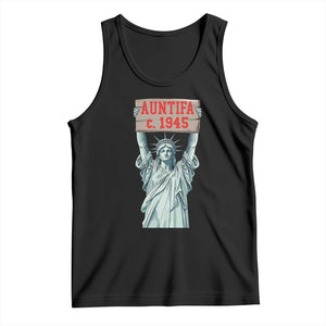 Antifa Fascism Tank Top Statue of Liberty Anti Fascism Patriotic TS14 Black Print Your Wear