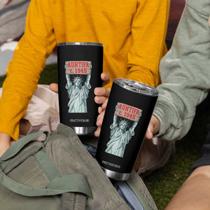 Antifa Fascism Tumbler Cup Statue of Liberty Anti Fascism Patriotic TS14 Print Your Wear