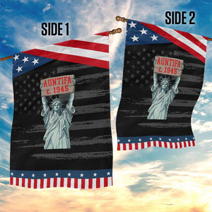 Antifa Fascism Garden Flag Statue of Liberty Anti Fascism Patriotic TS14 Print Your Wear