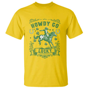 Cowboy St Patrick's Day T Shirt Howdy Go Lucky TS14 Daisy Print Your Wear